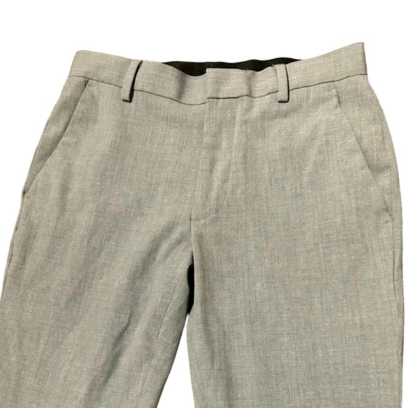 Asos Design WOMEN'S Gray Polyester Skinny Dress Pants/Trousers Size 26 - Picture 3 of 7